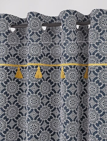 Voile à oeillets coton 135x250 cm ESMERALDA, par Soleil d'ocre