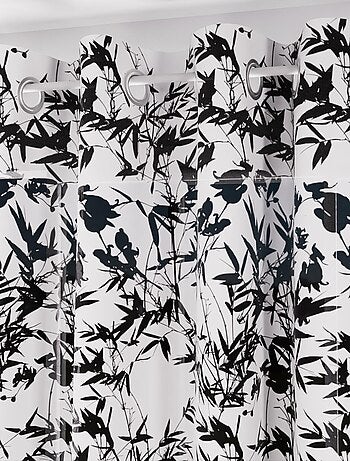 Voile à oeillets en coton 135x250 cm MAYLINE, par Soleil d'Ocre