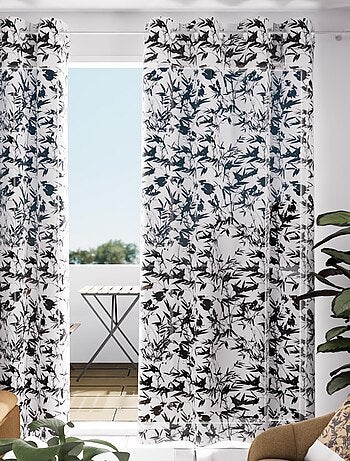 Voile à oeillets en coton 135x250 cm MAYLINE, par Soleil d'Ocre