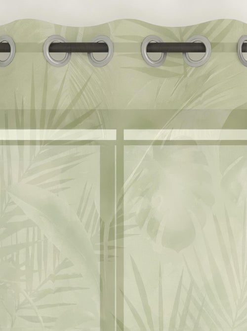 Voile à oeillets imprimé 135x250 cm GOYA, par Soleil d'Ocre - Kiabi