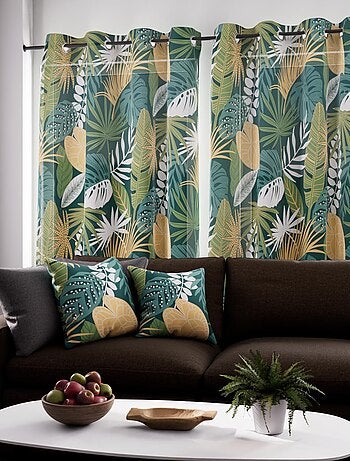 Voile à oeillets pur coton 135x250 cm TANZANIE, par Soleil d'Ocre