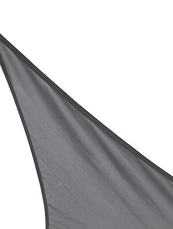 Voile d'ombrage 3x3x3 m gris clair