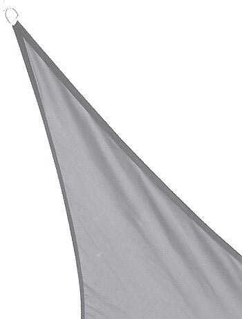 Voile d'ombrage 3x3x3 m gris clair