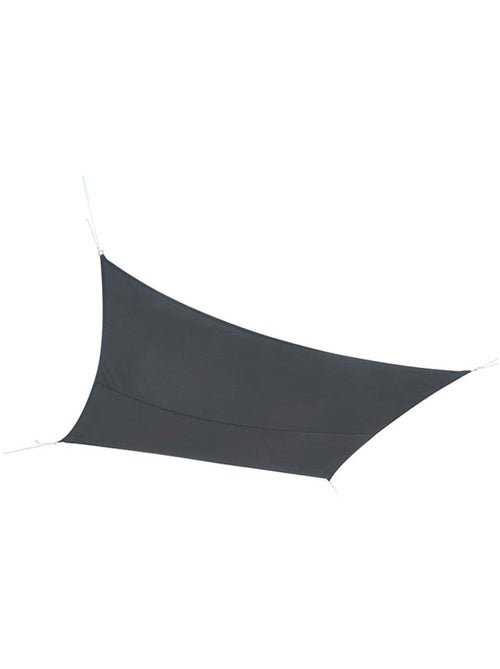 Voile d'ombrage 4x3 m anthracite - Kiabi