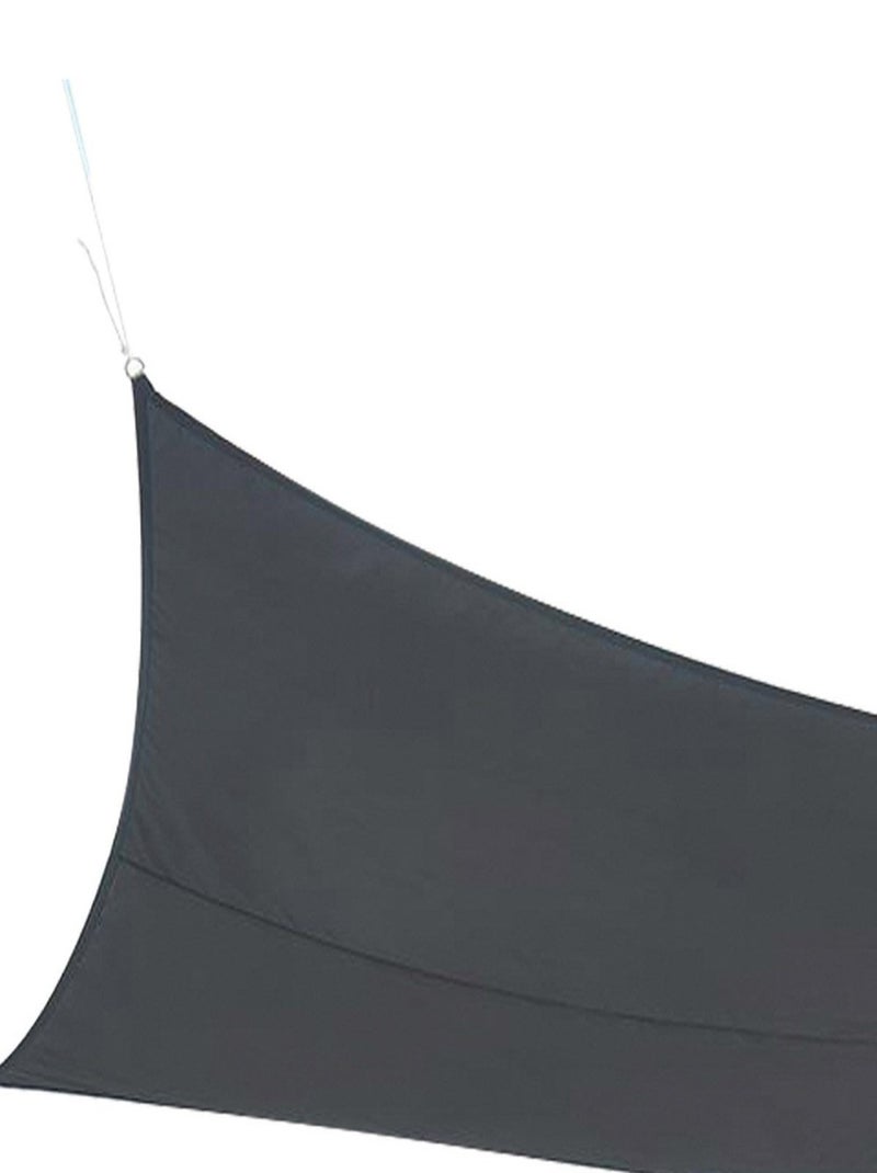 Voile d'ombrage 4x3 m anthracite gris anthracite - Kiabi