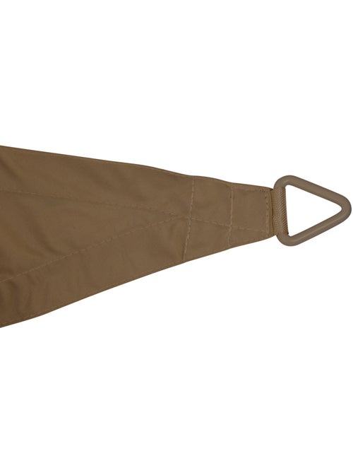 Voile d'ombrage triangulaire 3x3m déperlante ELYORA - Kiabi Voile d'ombrage triangulaire 3x3m déperlante ELYORA - Kiabi