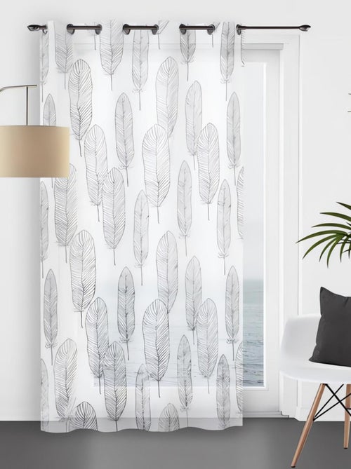 Voile oeillets 135x250 cm LALY, par Soleil d'Ocre - Kiabi
