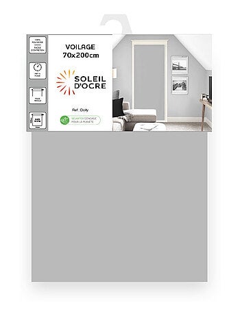 Voile porte-fenêtre DOLLY, par Soleil d'ocre