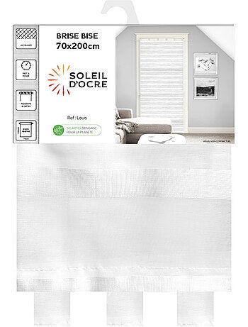 Voile porte fenêtre LOUIS, par Soleil d'ocre