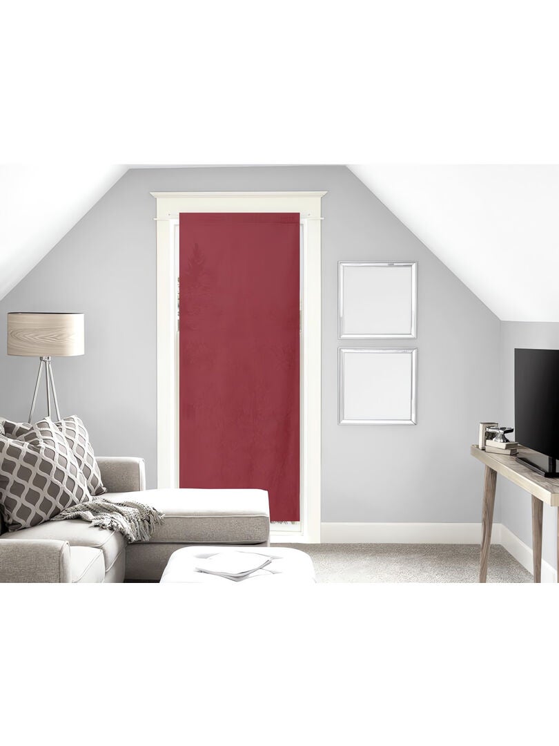 Voile pour porte fenêtre en coton PANAMA, par Soleil d'Ocre - Taupe - 6.80 Voile pour porte fenêtre en coton PANAMA, par Soleil d'Ocre - Taupe - 6.80