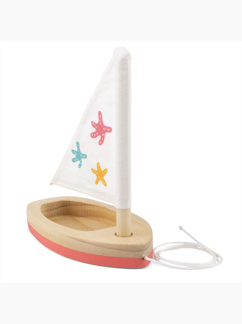 Voilier en bois Rose - Kiabi