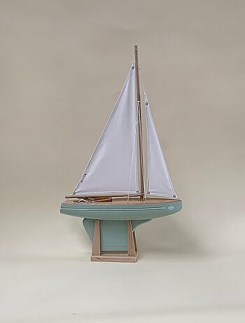 Voilier le beajour vert d'eau 40cm