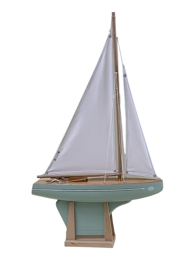 Voilier Le Beajour vert d'eau 40cm Vert - Kiabi