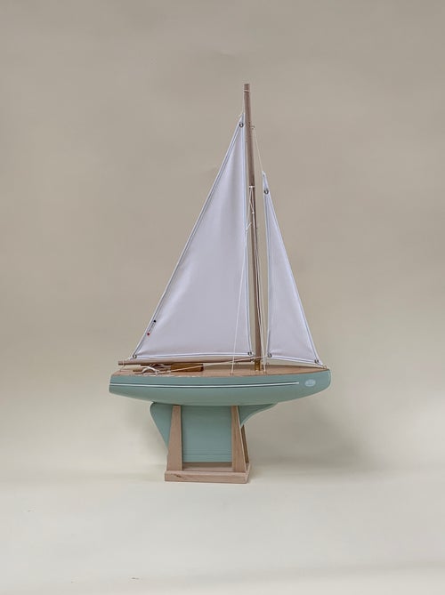 Voilier Le Beajour vert d'eau 40cm - Kiabi