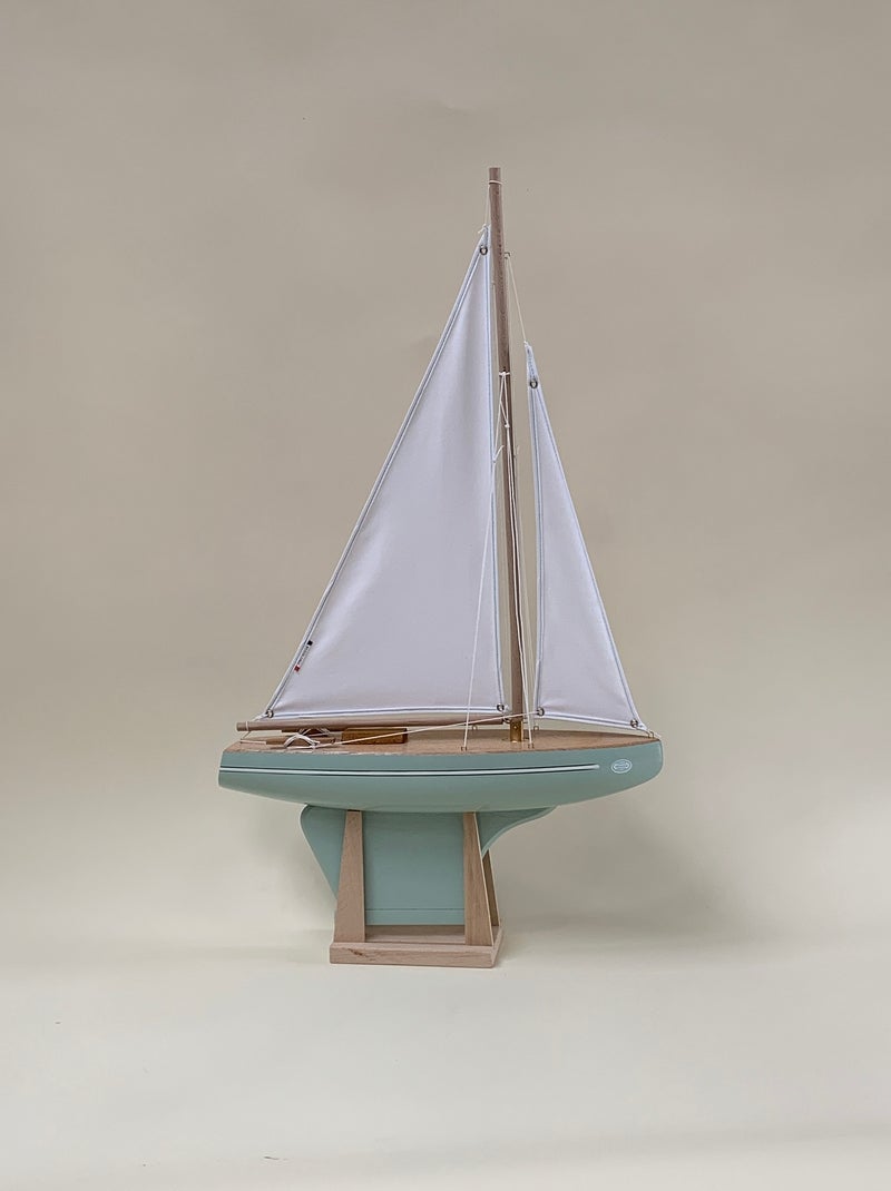 Voilier Le Beajour vert d'eau 40cm Vert - Kiabi