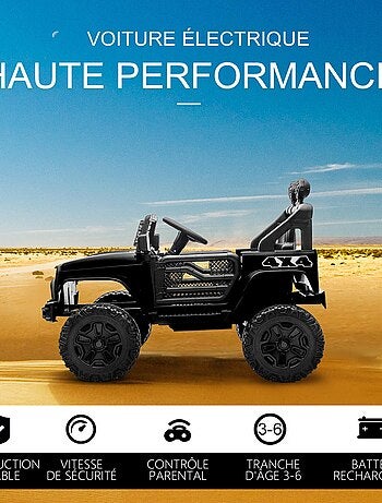 Voiture 4x4 électrique enfant