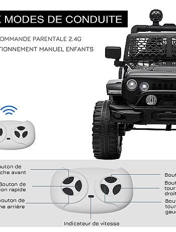 Voiture 4x4 électrique enfant