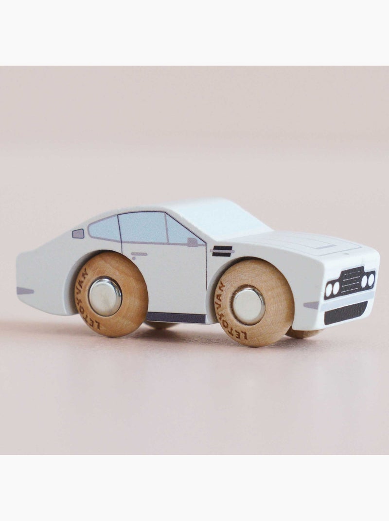 Voiture aaron no 6 Blanc - Kiabi