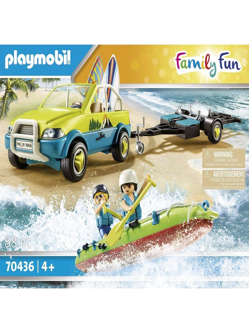 Voiture avec canoë N/A - Kiabi