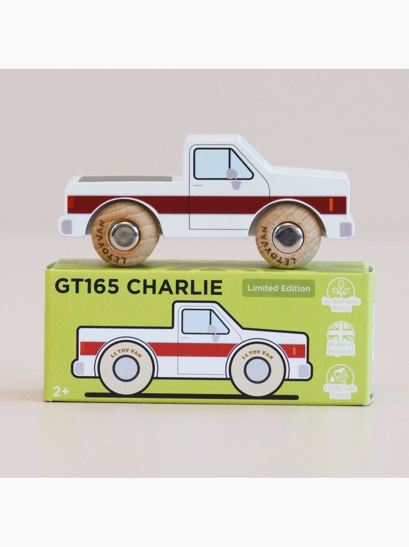 Voiture charlie no 30 Blanc - Kiabi