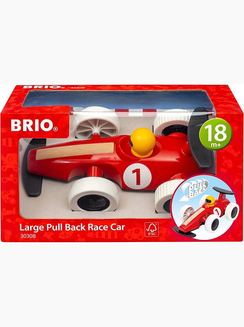 Voiture de course à rétrofriction Rouge - Kiabi