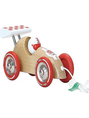 Voiture de course à tirer