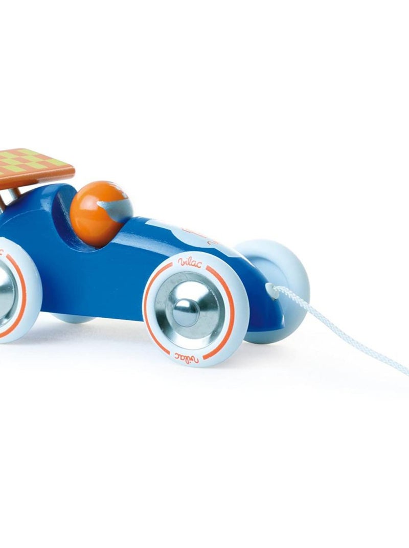 Voiture De Course A Trainer Bleu Et Orange N/A - Kiabi