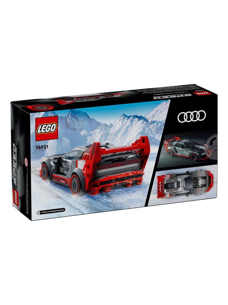 Voiture de course Audi S1 e-tron quattro Gris - Kiabi