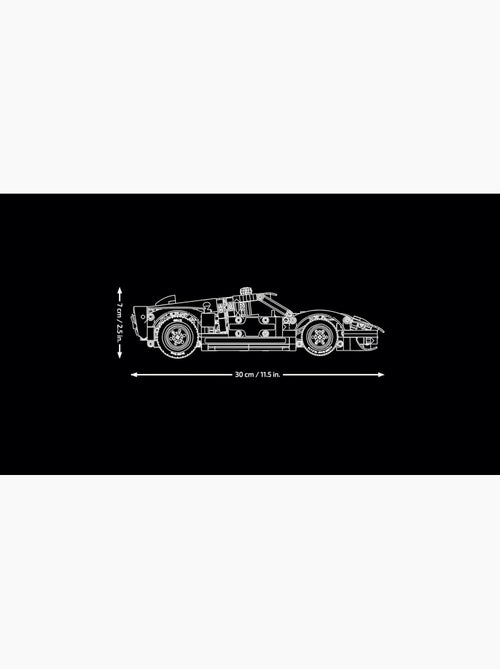 Voiture De Course Ford Gt40 42223 - Lego® Technic - Lego® - Kiabi