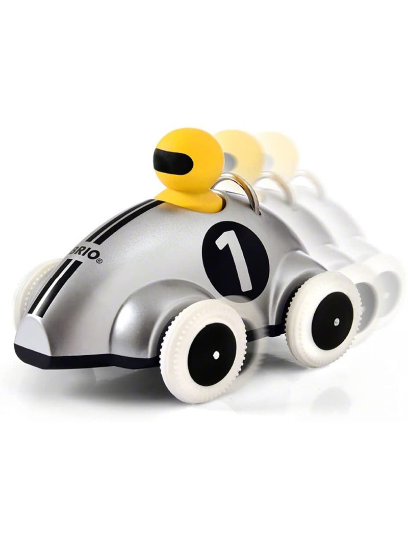 Voiture de course push and go racer Gris - Kiabi