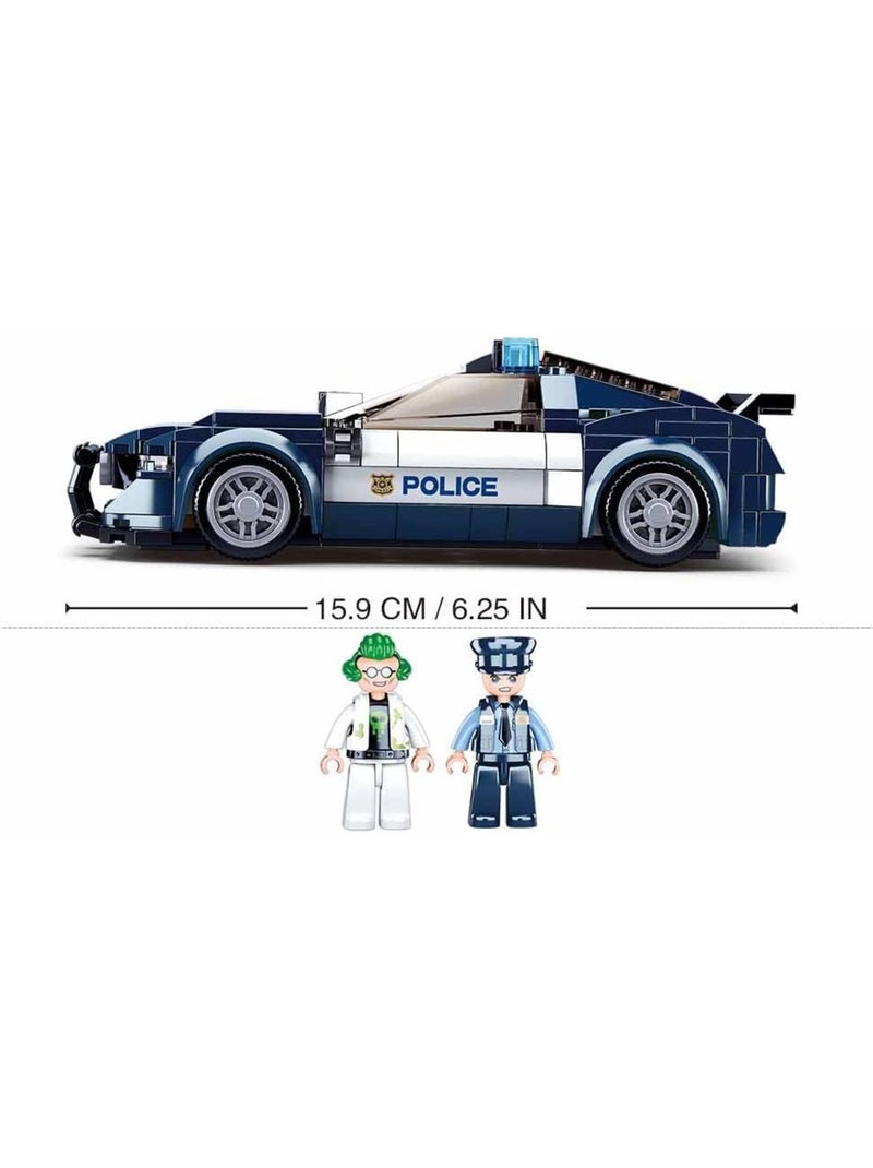 Voiture de police 284 pcs Bleu - Kiabi