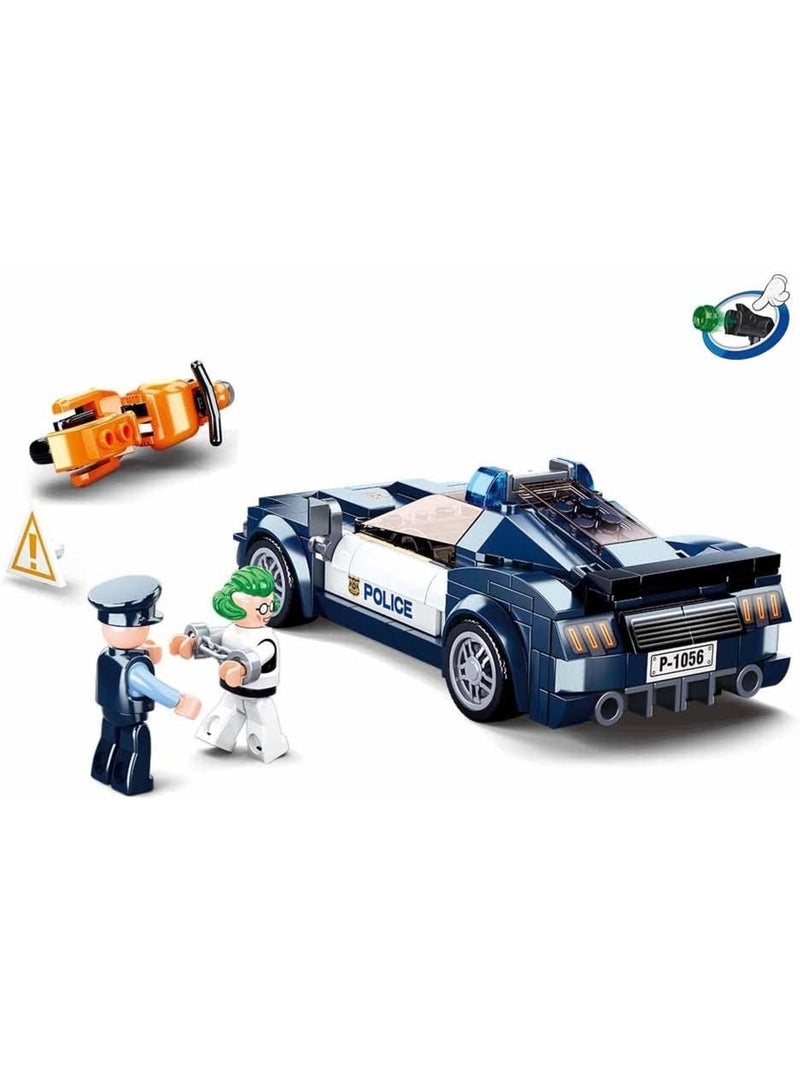 Voiture de police 284 pcs Bleu - Kiabi