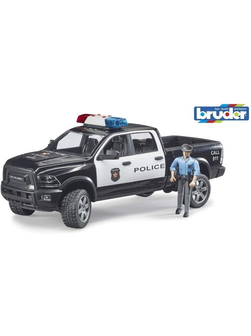 Voiture de police ram 2500 pick-up de la police avec un officier de police - Kiabi