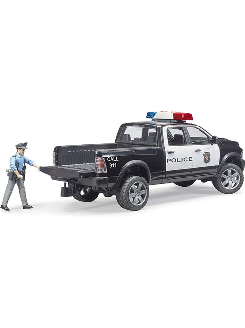 Voiture de police ram 2500 pick-up de la police avec un officier de police - Kiabi