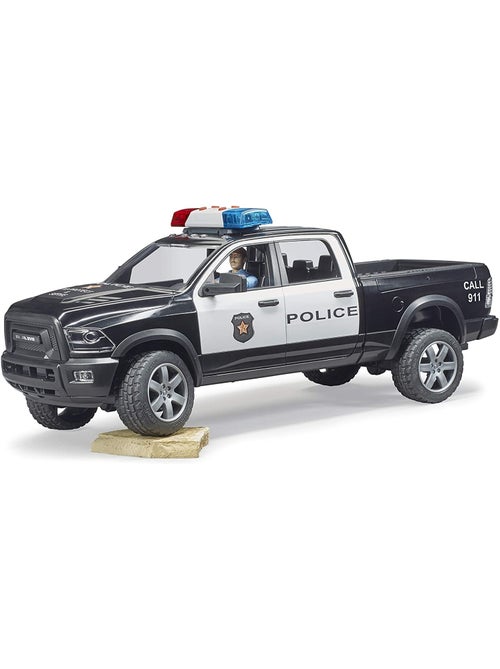 Voiture de police ram 2500 pick-up de la police avec un officier de police - Kiabi