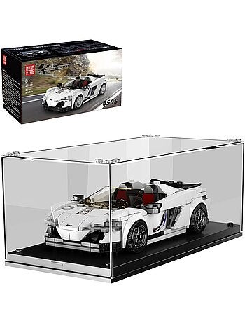 Voiture de sport 650S + vitrine