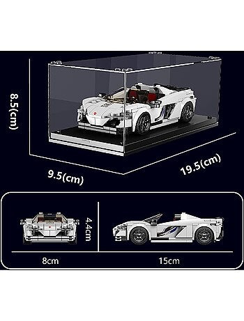 Voiture de sport 650S + vitrine