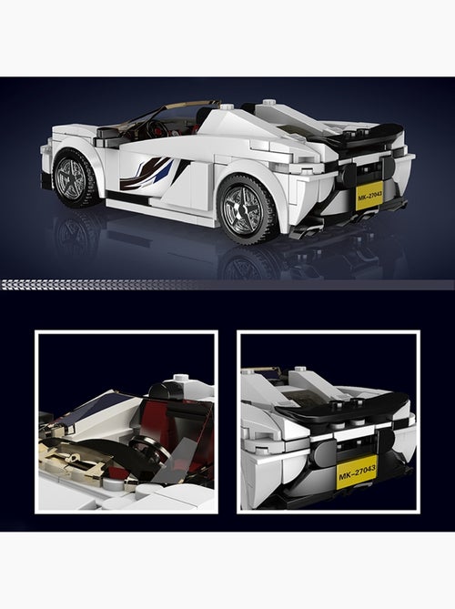 Voiture de sport 650S + vitrine - Kiabi
