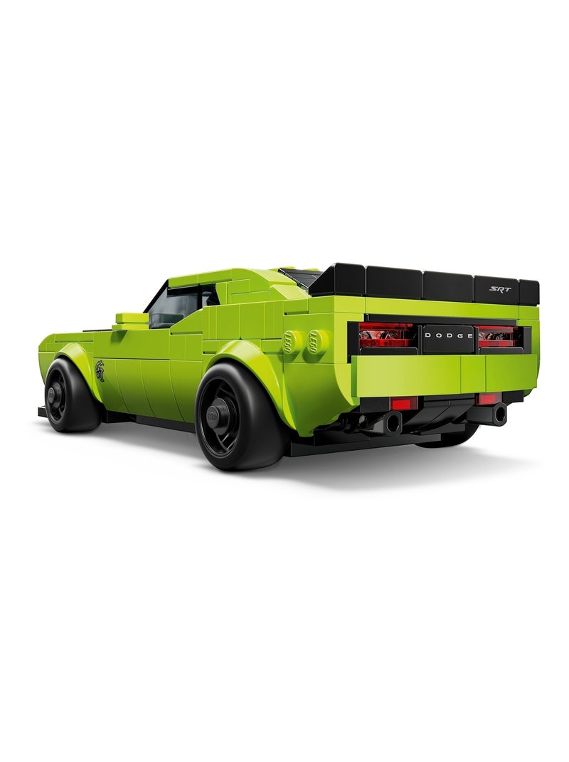 Voiture de sport Dodge Challenger SRT Hellcat Vert - Kiabi
