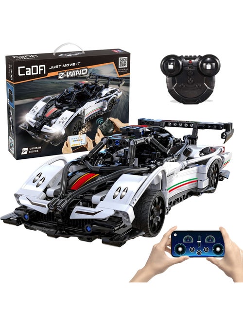 Voiture de sport rc supercar 457 pièces - Kiabi