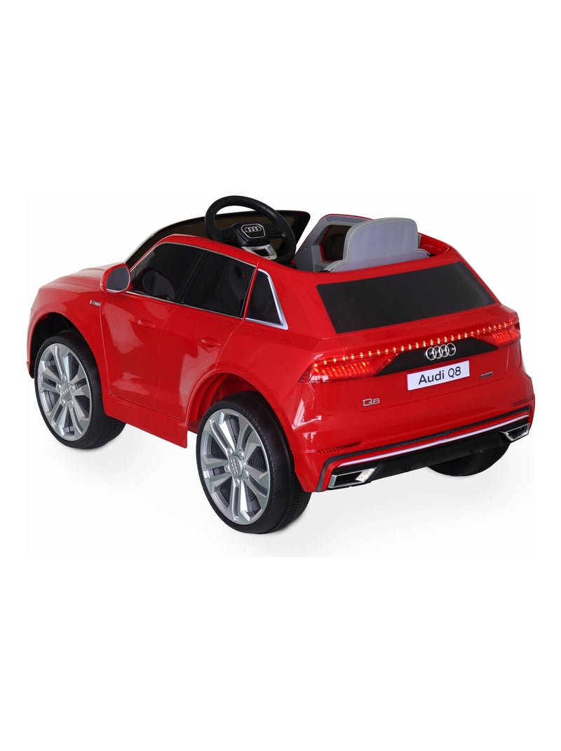 Voiture électrique enfant Audi Q8 12V, 1 place Audi Q8 Rouge - Kiabi
