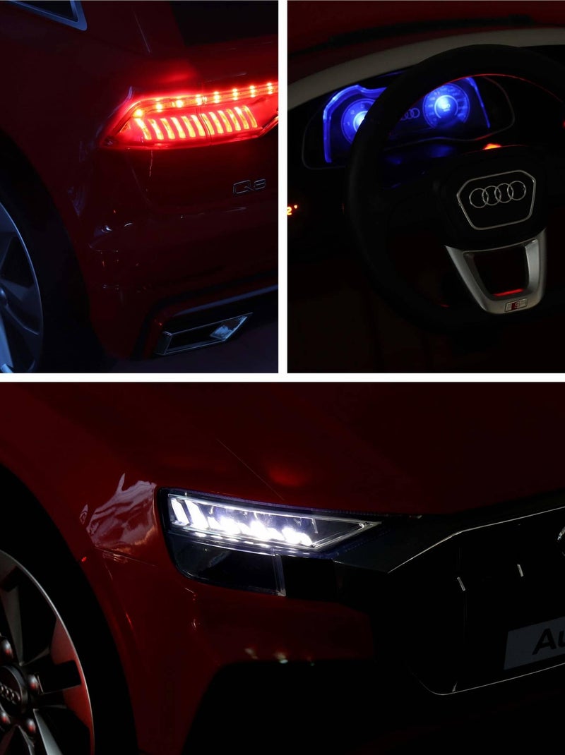 Voiture électrique enfant Audi Q8 12V, 1 place Audi Q8 Rouge - Kiabi