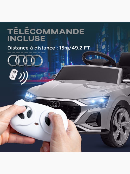 Voiture électrique enfant audi q8 sportback e-tron télécommande - Kiabi