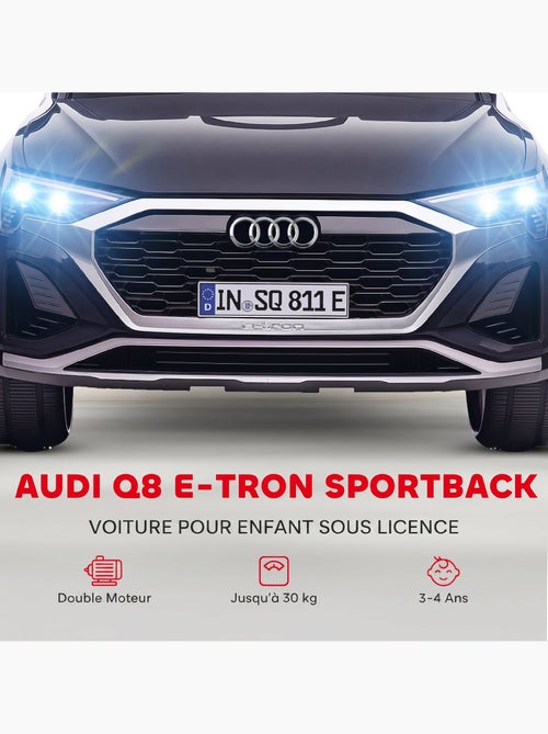 Voiture électrique enfant audi q8 sportback e-tron télécommande - Kiabi