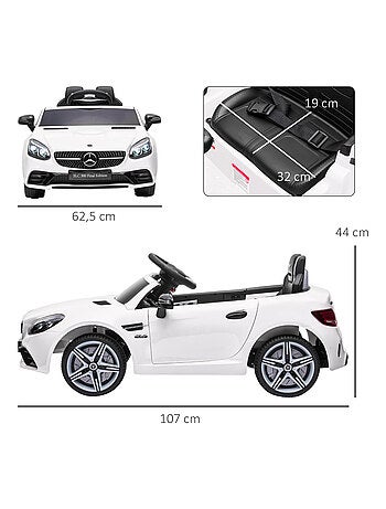 Voiture électrique enfant avec télécommande Mercedes SLC 300