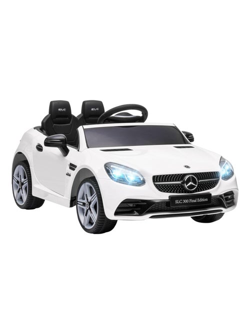 Voiture électrique enfant avec télécommande Mercedes SLC 300 - Kiabi