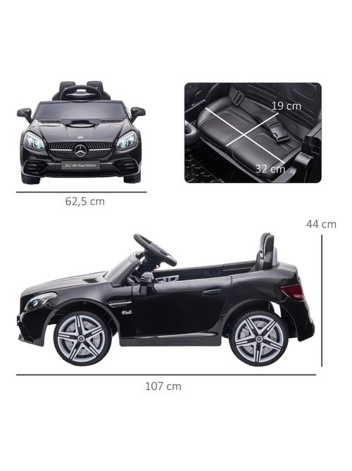 Voiture électrique enfant avec télécommande Mercedes SLC 300 - Kiabi