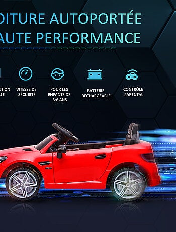 Voiture électrique enfant avec télécommande Mercedes SLC 300