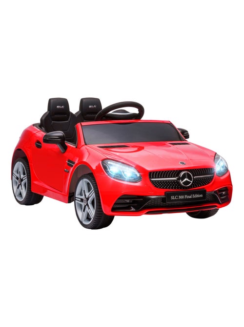 Voiture électrique enfant avec télécommande Mercedes SLC 300 - Kiabi