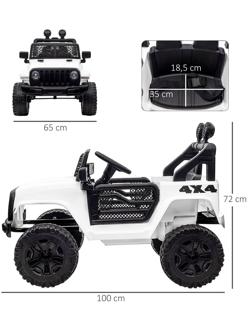 Voiture électrique enfant Blanc Blanc - Kiabi